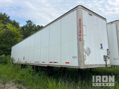 2008 Wabash 53 ft x 102 in T/A Remorque fourgon