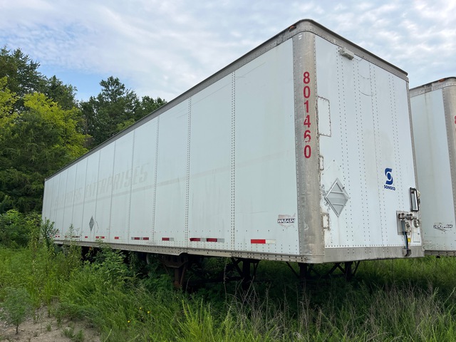2008 Wabash DVCVHPC 53 ft T/A Van Trailer