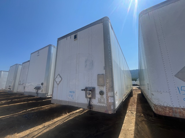 2008 Wabash DVCVHPC 53 ft x 102 in T/A Van Trailer
