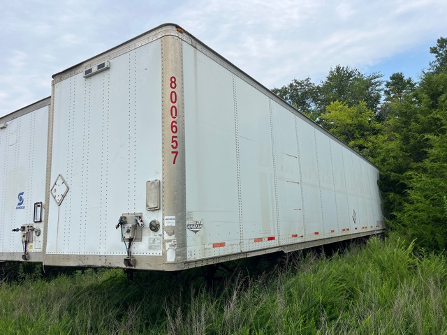 2008 Wabash DVCVHPC 53 ft x 102 in T/A Van Trailer