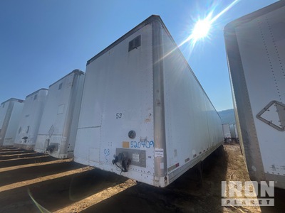 2008 Strick 53 ft x 102 in T/A Van Trailer