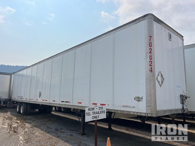 2007 Wabash DVCVHPC 53 ft x 102 in T/A Van Trailer