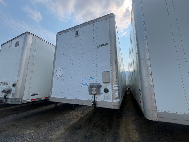 2007 Wabash DVCVHPC 53 ft x 102 in T/A Van Trailer