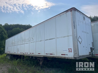 2007 Wabash DVCVHPC 53 ft x 102 in T/A Remorque fourgon