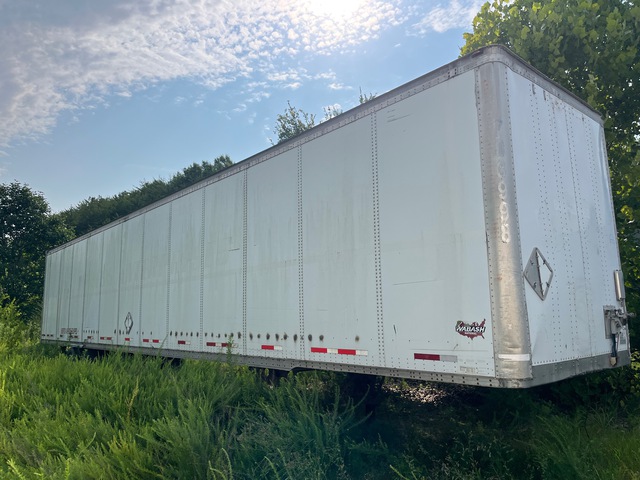 2007 Wabash DVCVHPC 53 ft x 102 in T/A Van Trailer