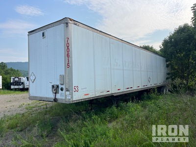 2007 Wabash DVCVHPC 53 ft x 102 in T/A Remorque fourgon