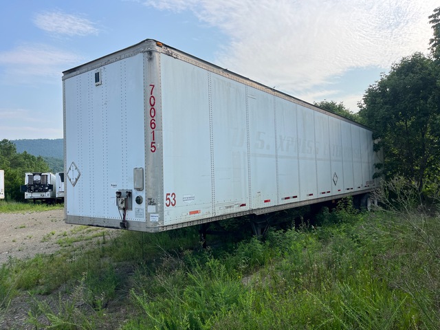 2007 Wabash DVCVHPC 53 ft x 102 in T/A Van Trailer