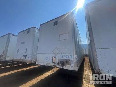 2007 Strick Trailer 53 ft x 102 in T/A Van Trailer