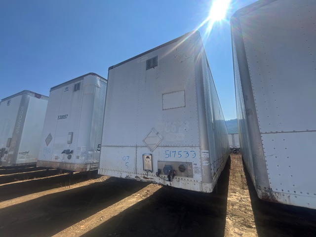 2007 Strick Trailer 53 ft x 102 in T/A Van Trailer