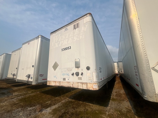 2006 Hyundai V12530152-AJS 53 ft x 102 in T/A Van Trailer