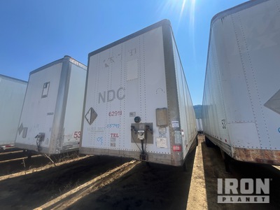 2005 Wabash DVCVHPC 53 ft x 102 in T/A Van Trailer