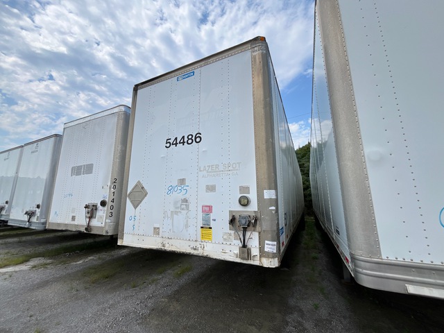 2005 Stoughton ZPVW-535T-S-C-AR 53 ft x 102 in T/A Van Trailer