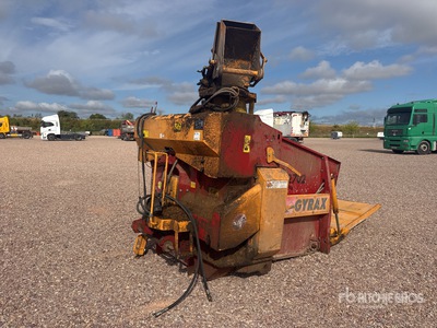 2003 Gyrax 2702 Pailleuse Distributrice 2 M3 3-Point مغذية المواشي