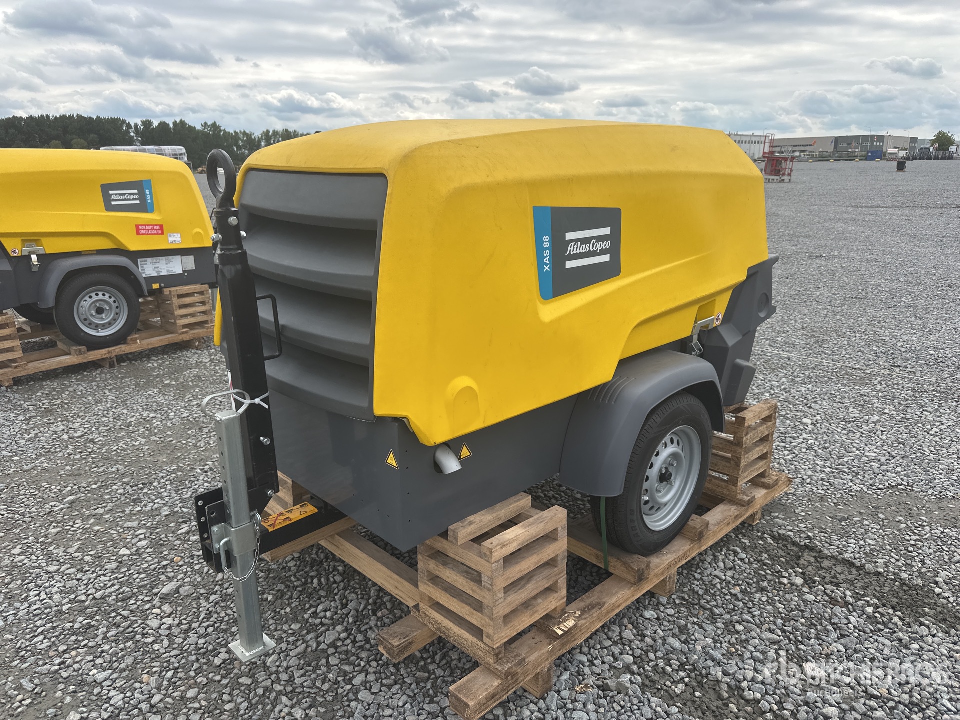 2026 Atlas Copco XAS 88 Mobile Air Compressor (Unused)