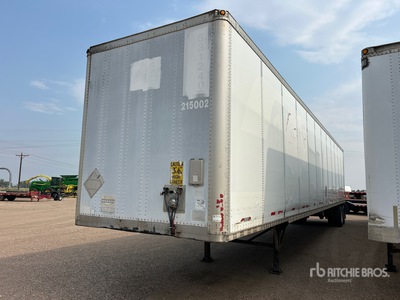 2002 Wabash Dura-Plate 53 ft x 102 in T/A Semi-remorque fourgon