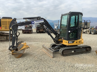 2022 John Deere 35G Mini Excavator