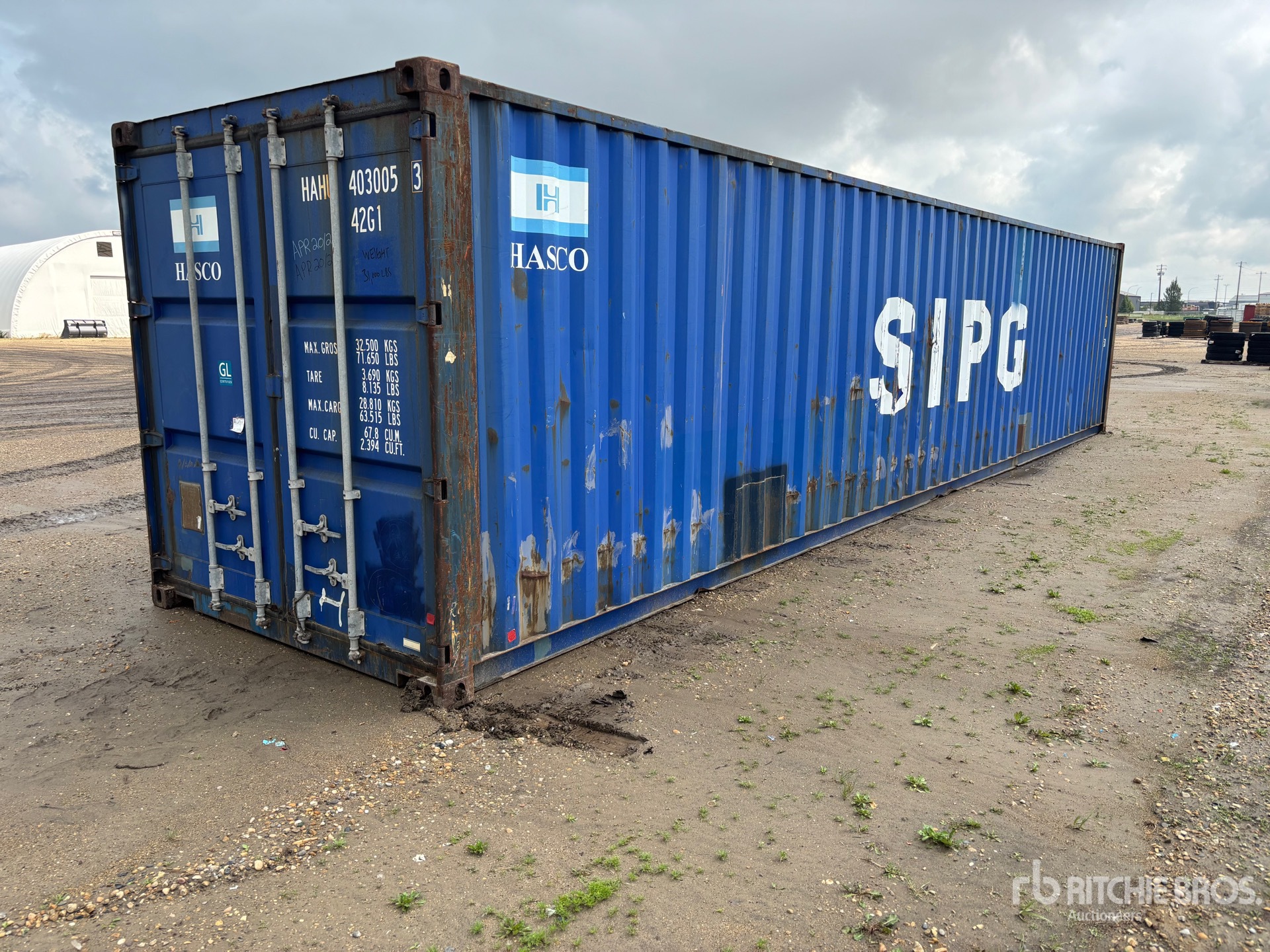 2013 40 ft Standard Storage Container
