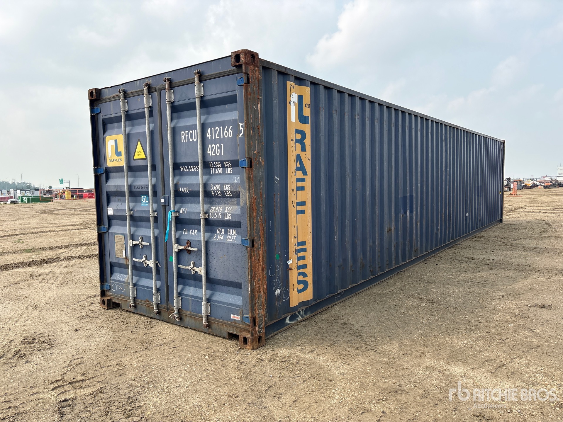 2012 40 ft Standard Storage Container
