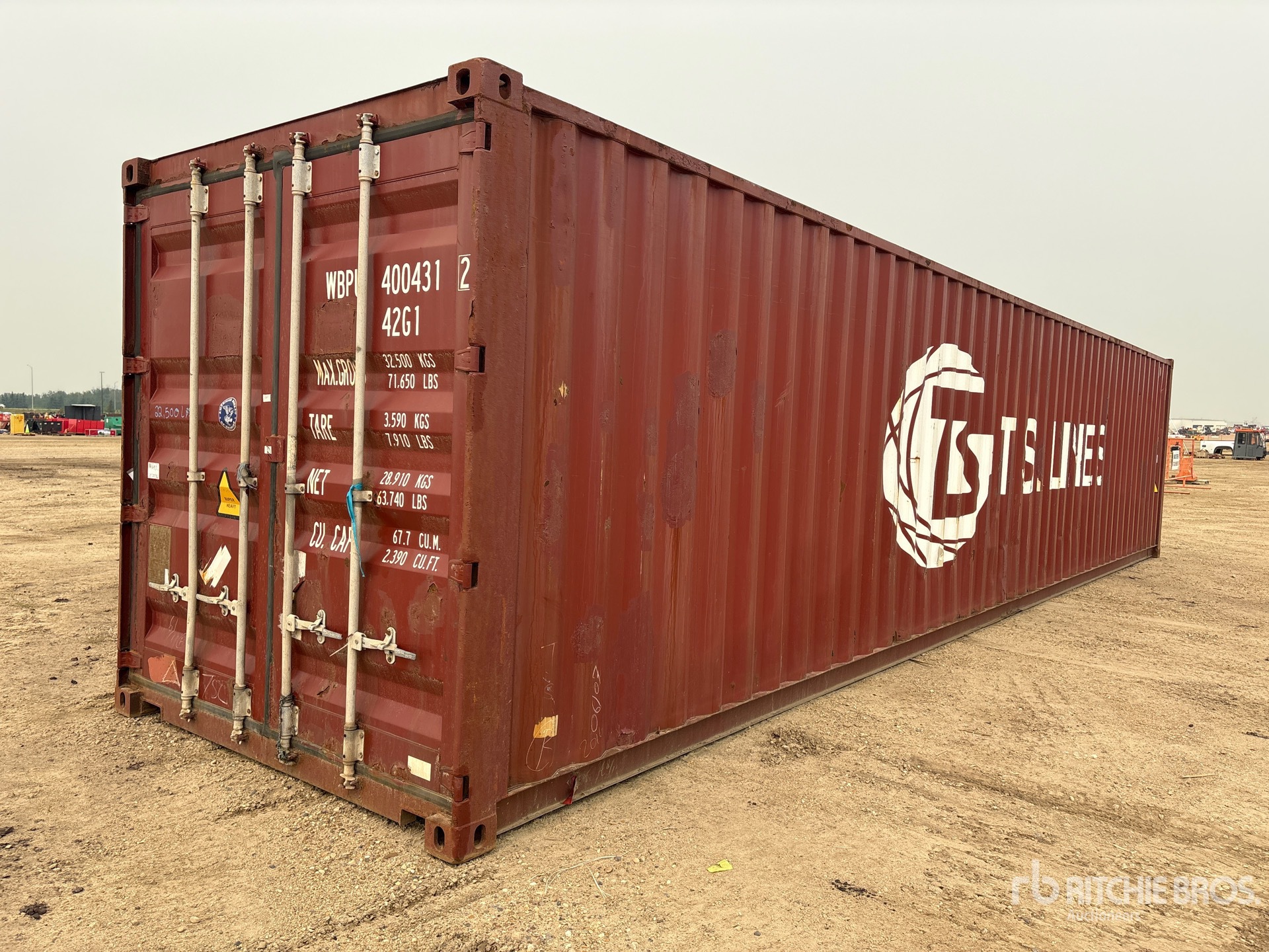2016 40 ft Standard Storage Container