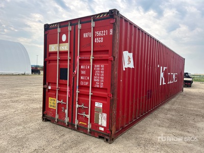 40 ft High Cube Contenedor de almacenamiento