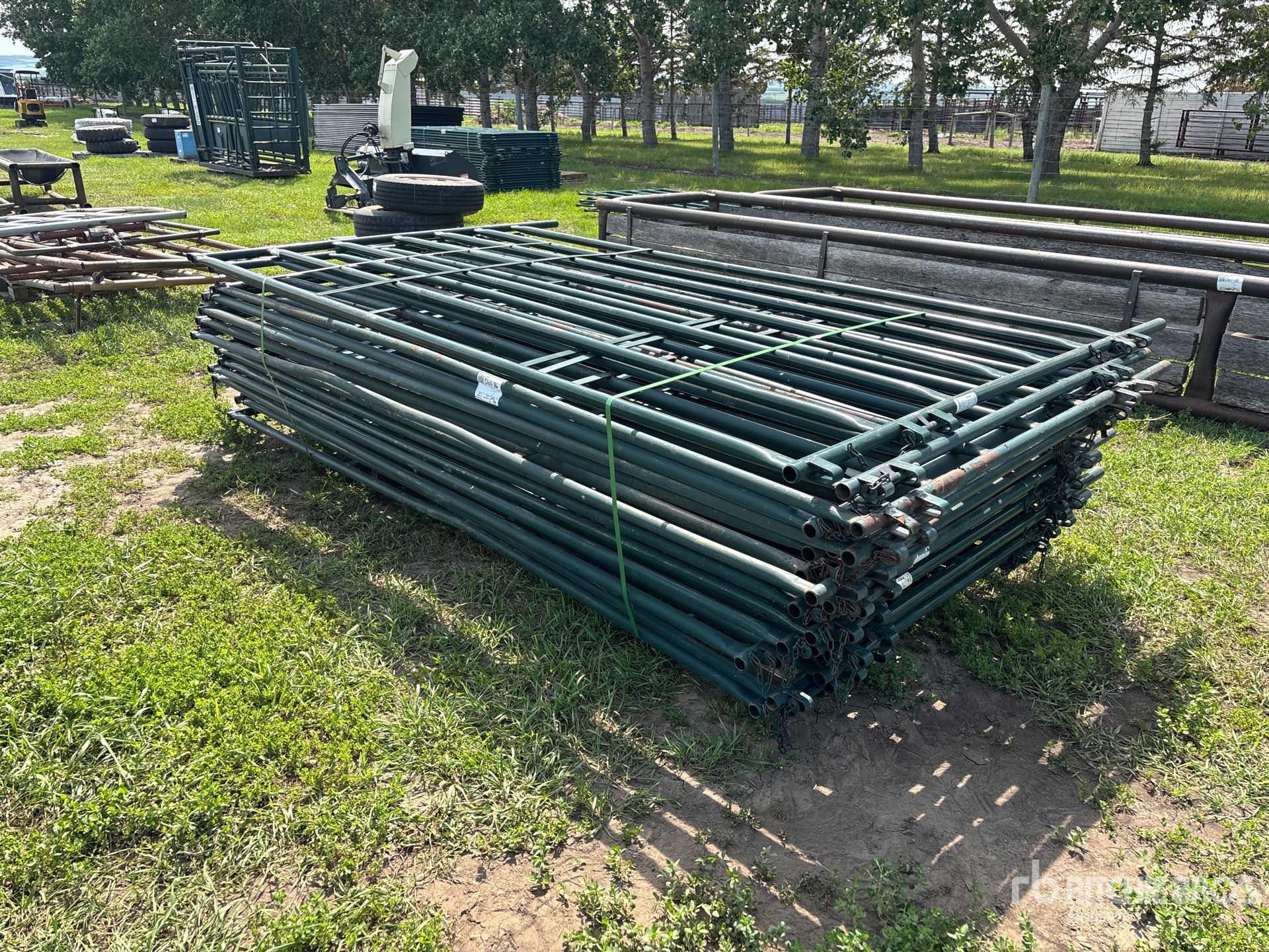 Quantity of (18) Hi-Hog 10 ft x 5 ft Livestock Panel