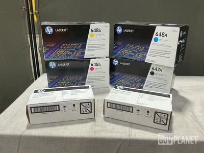 Lot of Assorted HP Toner Cartridges
