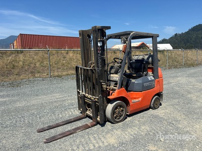 Toyota 7FGCU25 4500 lb Cushion Tire Forklift