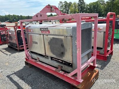 Lincoln SAE-500 500 A Skid-Mounted Multi-Process Motor aangedreven lasser (Inoperable)