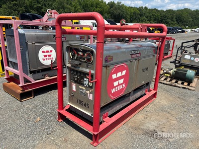 2012 Lincoln SAE-500 500 A Skid-Mounted Multi-Process Engine Driven Welder