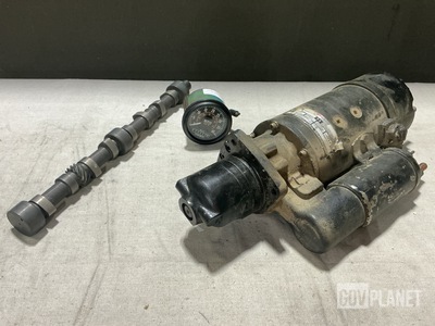 (4) Engine Camshafts, (2) Speedometers, (1) Starter & Assorted Items