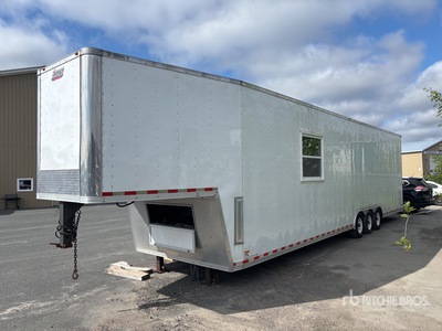 2019 RC Trailers Inc 45 ft T/A Gooseneck Enclosed Trailer