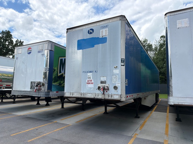 2005 Great Dane 53 ft x 102 in Sliding T/A Van Trailer