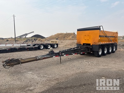 1998 Pioneer Truckweld (UNKNOWN) 16 ft 9 in Quad/A Drawbar Pup Kippwagen