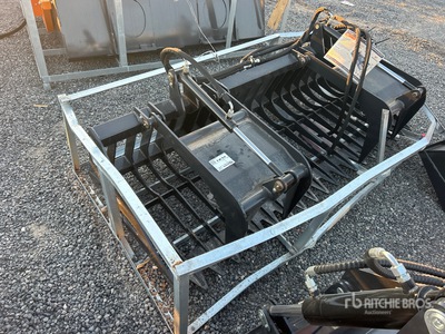 2026 ARTEER RGB-84W 84 in Skid Steer Grapple Bucket (Unused)