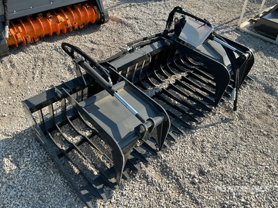 2026 ARTEER RGB-84W 84 in Skid Steer Grapple Bucket (Unused)