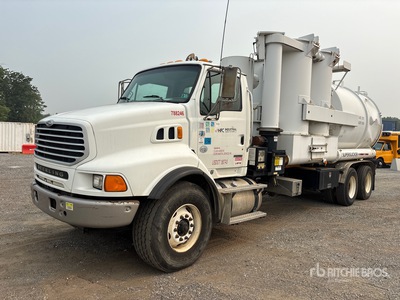 Dresser Roots Tri-Nado on 2008 Sterling LT9500 6x4 Vacuum Excavator Truck