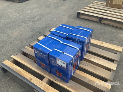 Quantity of (4) 2026 Powertek 20T lifter 20 ton Pneumatic Bottle Gato (Unused)