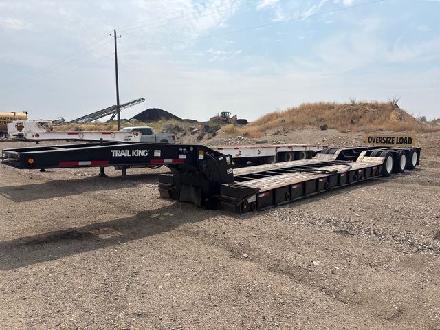 1993 Trail King TK100HDG-503 Tri/A Removable Gooseneck Lowboy Trailer 1993 Trail King TK100HDG-503 Tri/A Removable Gooseneck Lowboy Trailer