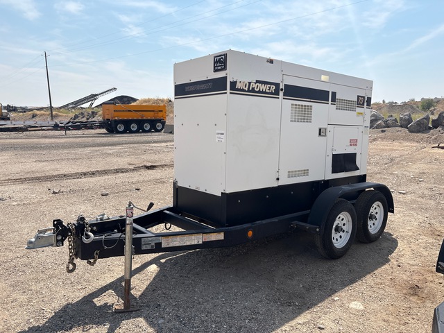 2019 Multiquip Whisperwatt DCA-70SSIU4F 56 kW Mobile Generator Set