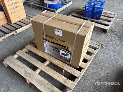 2026 Powertek PT8208D Gasoline Cut-Off Saw (Unused)
