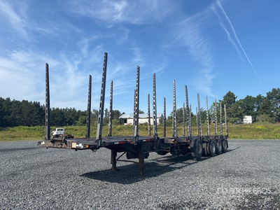 1997 Deloupe GB48 48 ft Quad/A Log Trailer