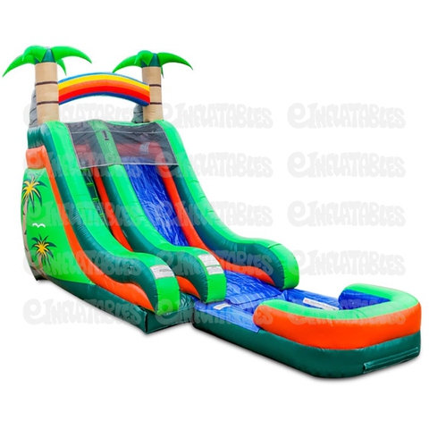 Tropical Slide w/ Pool