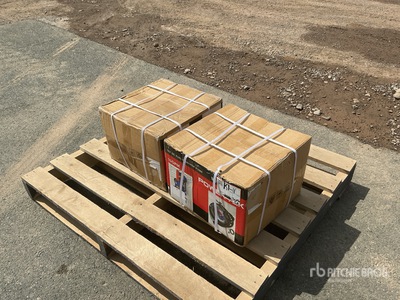 Quantity of (2) 2026 Powertek PKFY50A Benzine pomp (Unused)