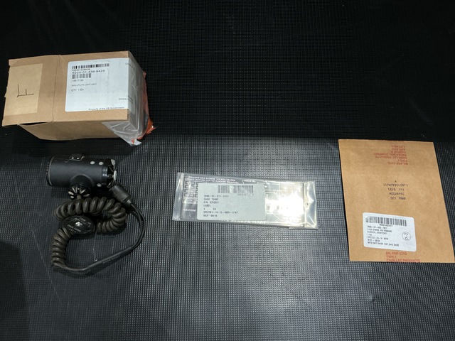 (1)Vehicular Utility Light, (2) Data Tags & Assorted Items