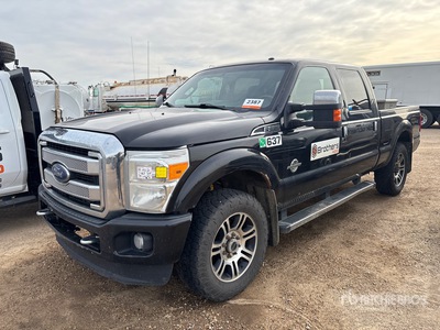 2013 Ford F-350 Lariat 4x4 Crew Cab Pickup (Inoperable)