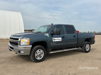 2012 Chevrolet Silverado 2500HD LT 4x4 Crew Cab Pickup
