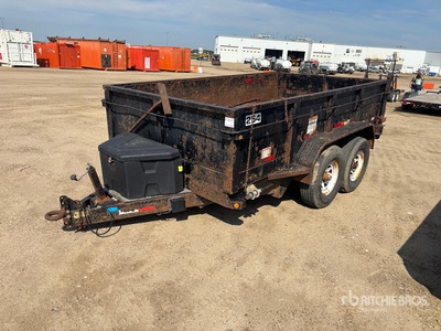 2009 Big Tex 12 ft T/A Dump Utility Trailer