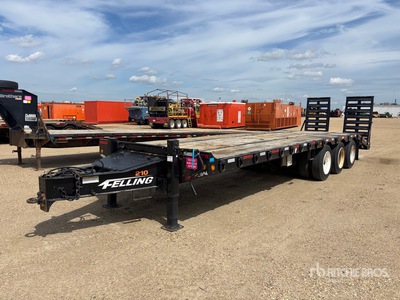 2013 Felling 32 ft Tri/A Apparatuur aanhangwagen