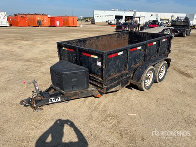 2011 Iron Panther 10 ft T/A Remolque Bañera Ligero