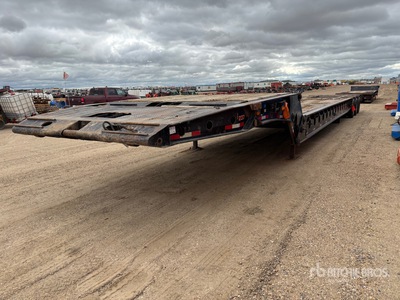 2007 Scona 24LB 65 ft 24-Wheel C/W neck extension Folding Neck Trailer